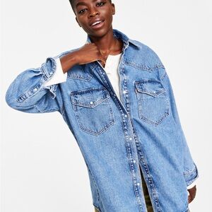Levi’s Dylan relaxed western denim shirt